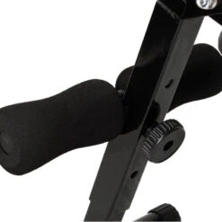 Banco Abdominales Gorilla Sports Negro Capacidad De Carga 120 Kg -Equipo De Fitness banco abdominales gorilla sports negro capacidad de carga 120 kg 2