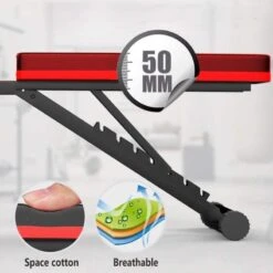 Banco Abdominales Multifunción -Equipo De Fitness banco abdominales multifuncion 3