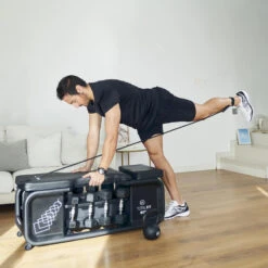 Banco De Musculación Multifunción Bodytone TFB Negro -Equipo De Fitness banco de musculacion multifuncion bodytone tfb negro 2