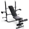 Banco De Musculación Multifuncional Con Rack Para Pesas. Ajustable Inclinable 1 Banco De Musculación Multifuncional Con Rack Para Pesas. Ajustable Inclinable -Equipo De Fitness banco de musculacion multifuncional con rack para pesas ajustable inclinable