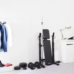 Banco Musculación Con Rack Plegable Corength 10 Banco Musculación Con Rack Plegable Corength -Equipo De Fitness banco musculacion con rack plegable corength 3