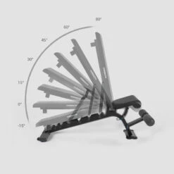 Banco Musculación Reforzado Inclinable/reclinable Corength 900 -Equipo De Fitness banco musculacion reforzado inclinablereclinable corength 900 2