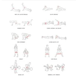 Banda Elástica Glúteo 14 Kg Musculación Corength Grande -Equipo De Fitness banda elastica gluteo 14 kg musculacion corength grande 4