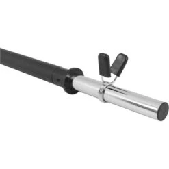 Barra Body Pump Aerobic Gorilla Sports Negro 130 Cm Diámetro 30 Mm -Equipo De Fitness barra body pump aerobic gorilla sports negro 130 cm diametro 30 mm 3