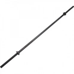 Barra De Pesas Gorilla Sports En Negro De 170cm Diámetro 30/31 Cm