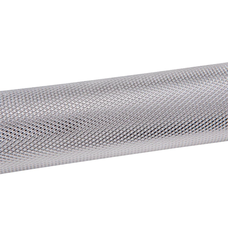 Barra Pesas Musculación 2,20m 28 Mm Cromada Gimnasia Aguanta 250 Kg 4 Barra Pesas Musculación 2,20m 28 Mm Cromada Gimnasia Aguanta 250 Kg - Imagen 2