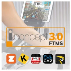 BH Fitness Bicicleta Elíptica I.FDC20 Studio G868I Semiprofesional -Equipo De Fitness bicicleta eliptica ifdc20 studio g868i semiprofesional 3