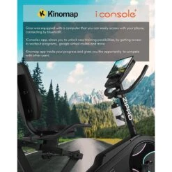 Bicicleta Estática Electromagnético Zipro Glow WM IConsole+ -Equipo De Fitness bicicleta estatica electromagnetico zipro glow wm iconsole 3