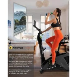 Bicicleta Estática Electromagnético Zipro Rook IConsole+ -Equipo De Fitness bicicleta estatica electromagnetico zipro rook iconsole 3