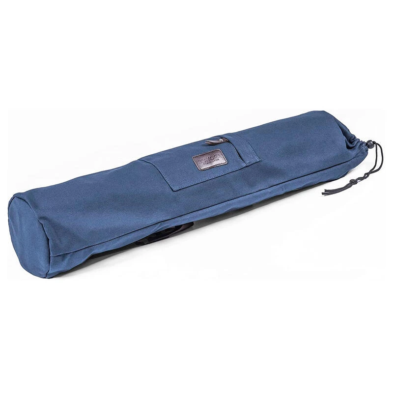 Bolsa Porta Esterilla Yoga Jeans Gris Algodón Orgánico 7 Bolsa Porta Esterilla Yoga Jeans Gris Algodón Orgánico - Imagen 5