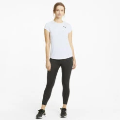 Camiseta Active Mujer PUMA Blanco -Equipo De Fitness camiseta active mujer puma blanco 3