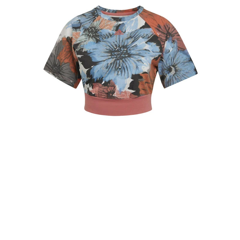 ADIDAS Camiseta Allover Print Cropped 4 ADIDAS Camiseta Allover Print Cropped - Imagen 2