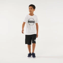 Camiseta Blanco Niños Estampado PUMA