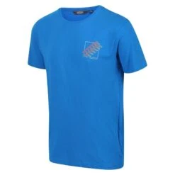 Regatta Camiseta Breezed Cuadrado Para Hombre Azul Imperial -Equipo De Fitness camiseta breezed cuadrado para hombre azul imperial 3