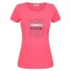 Regatta Camiseta Breezed II Floral Para Mujer Rosa Tropical -Equipo De Fitness camiseta breezed ii floral para mujer rosa tropical