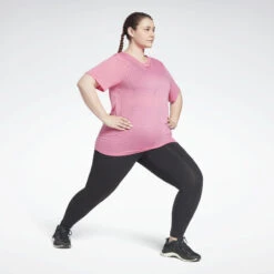 Reebok Camiseta Burnout (tallas Grandes) -Equipo De Fitness camiseta burnout tallas grandes 2