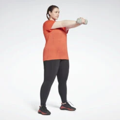 Reebok Camiseta Burnout (tallas Grandes) -Equipo De Fitness camiseta burnout tallas grandes 7