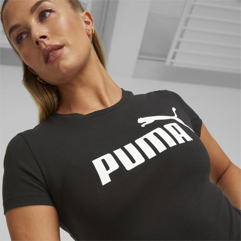 Camiseta Con Logotipo Mujer Essentials Slim PUMA 6 Camiseta Con Logotipo Mujer Essentials Slim PUMA - Imagen 4