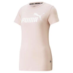 Camiseta Con Logotipo Mujer Essentials Slim PUMA 13 Camiseta Con Logotipo Mujer Essentials Slim PUMA -Equipo De Fitness camiseta con logotipo mujer essentials slim puma 5