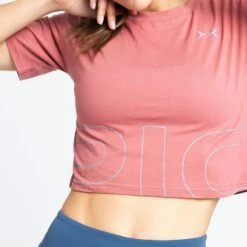 Camiseta Crop Mujer -Equipo De Fitness camiseta crop mujer 4