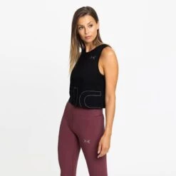Camiseta Crop Top Sin Mangas Mujer Core 0.2 12 Camiseta Crop Top Sin Mangas Mujer Core 0.2 -Equipo De Fitness camiseta crop top sin mangas mujer core 02 4