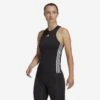 CAMISETA DE TIRANTES DE FITNESS ADIDAS CARDIO MUJER NEGRO