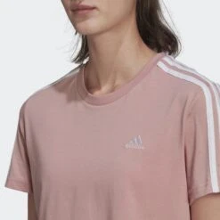 ADIDAS Camiseta Essentials Loose Cropped 3 Bandas 11 ADIDAS Camiseta Essentials Loose Cropped 3 Bandas -Equipo De Fitness camiseta essentials loose cropped 3 bandas 4