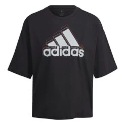 ADIDAS Camiseta Essentials Multi-Colored Logo Loose Fit Cropped -Equipo De Fitness camiseta essentials multi colored logo loose fit cropped 2
