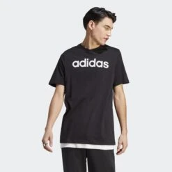 ADIDAS Camiseta Essentials Single Jersey Linear Embroidered Logo