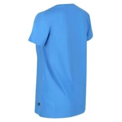Regatta Camiseta Filandra VI Conchas Marinas Para Mujer Azul Sonic -Equipo De Fitness camiseta filandra vi conchas marinas para mujer azul sonic 3