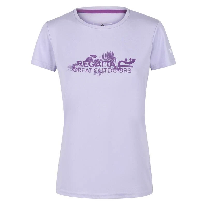 Regatta Camiseta Fingal V Diseño Impreso Para Mujer Floración Lila 3 Regatta Camiseta Fingal V Diseño Impreso Para Mujer Floración Lila