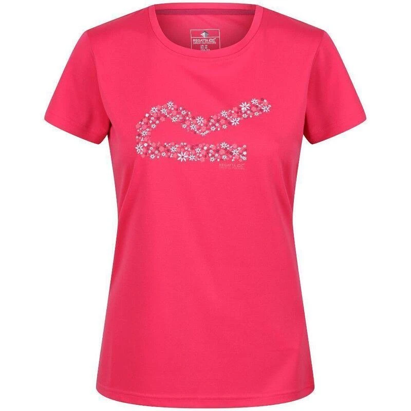 Regatta Camiseta Fingal VI Flor Para Mujer Rosa Rethink 3 Regatta Camiseta Fingal VI Flor Para Mujer Rosa Rethink