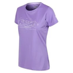 Regatta Camiseta Fingal VI Montaña Para Mujer Amatista Clara -Equipo De Fitness camiseta fingal vi montaa para mujer amatista clara 3