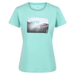 Regatta Camiseta Fingal VI Montaña Para Mujer Ola Oceánica