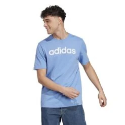 Camiseta Fitness Adidas Hombre Azul -Equipo De Fitness camiseta fitness adidas hombre azul 2