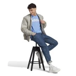 Camiseta Fitness Adidas Hombre Azul -Equipo De Fitness camiseta fitness adidas hombre azul 4