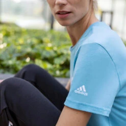 Camiseta Fitness Adidas Mujer Azul 9 Camiseta Fitness Adidas Mujer Azul -Equipo De Fitness camiseta fitness adidas mujer azul 2