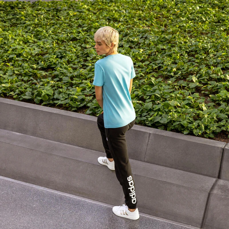 Camiseta Fitness Adidas Mujer Azul 7 Camiseta Fitness Adidas Mujer Azul - Imagen 5