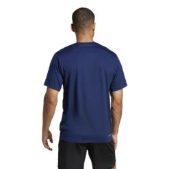 Camiseta Fitness Cardio Adidas Hombre Azul -Equipo De Fitness camiseta fitness cardio adidas hombre azul 2