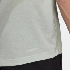 Camiseta Fitness Cardio Adidas Hombre Verde -Equipo De Fitness camiseta fitness cardio adidas hombre verde 2