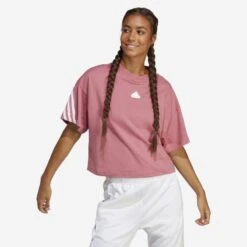 Camiseta Fitness Future Icons Adidas Mujer Rosa