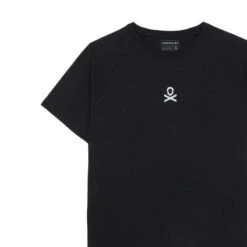 Camiseta Fitness Manga Corta Algodón Hombre Scalpers Adn 32893 Negro -Equipo De Fitness camiseta fitness manga corta algodon hombre scalpers adn 32893 negro 4