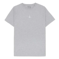 Camiseta Fitness Manga Corta Algodón Hombre Scalpers Adn 32893 Negro -Equipo De Fitness camiseta fitness manga corta de algodon hombre scalpers adn 32893 gris