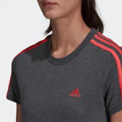 Camiseta Fitness Manga Corta Mujer Adidas Essentials Gris Y Rosa 9 Camiseta Fitness Manga Corta Mujer Adidas Essentials Gris Y Rosa -Equipo De Fitness camiseta fitness manga corta mujer adidas essentials gris y rosa 2
