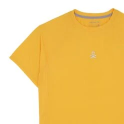 Camiseta Fitness Manga Corta Polyester Hombre Scalpersadn 32903Amarillo -Equipo De Fitness camiseta fitness manga corta polyester hombre scalpersadn 32903amarillo 4