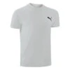 Camiseta Fitness Puma Hombre Blanco Algodón Manga Corta -Equipo De Fitness camiseta fitness puma hombre blanco algodon manga corta