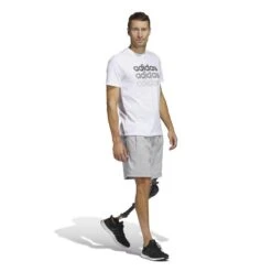 Camiseta Fitness Soft Training Adidas Hombre Blanco -Equipo De Fitness camiseta fitness soft training adidas hombre blanco 2