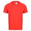 Regatta Camiseta Highton Pro Logotipo Para Hombre Rojo Fuego