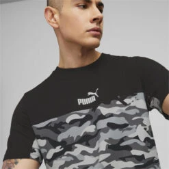 Camiseta Hombre Essentials Block Camo PUMA 12 Camiseta Hombre Essentials Block Camo PUMA -Equipo De Fitness camiseta hombre essentials block camo puma 4
