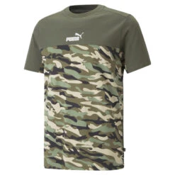 Camiseta Hombre Essentials Block Camo PUMA 13 Camiseta Hombre Essentials Block Camo PUMA -Equipo De Fitness camiseta hombre essentials block camo puma 5